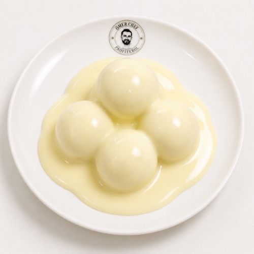 Beyaz Çikolatalı Profiterol